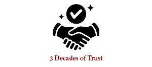 3 Decades of trust